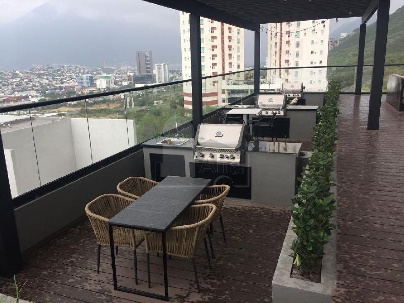 Departamento en renta Valle Oriente Torre Nacion Monterrey Nuevo León Amueblado