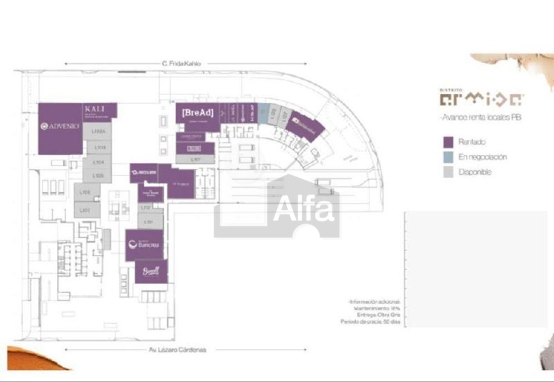 Local en Renta Centro Comercial Distrito Armida, Zona Valle Oriente, San Pedro Garza García, N.L.