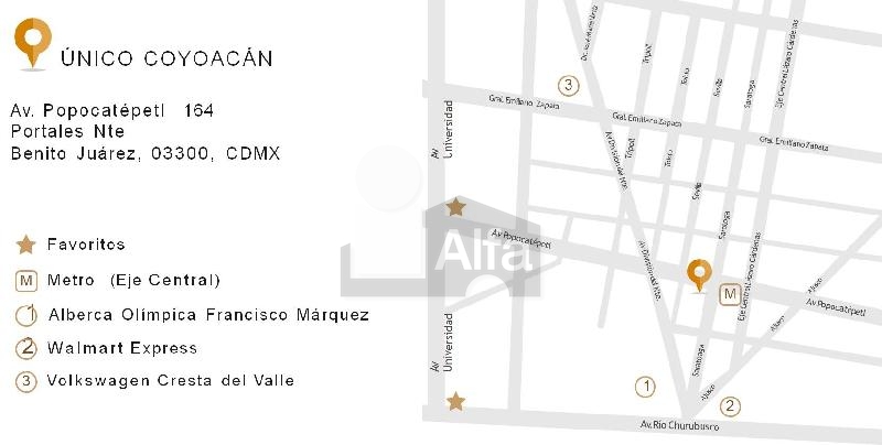 Departamento en venta en Portales Norte, Benito Juárez, Ciudad de México