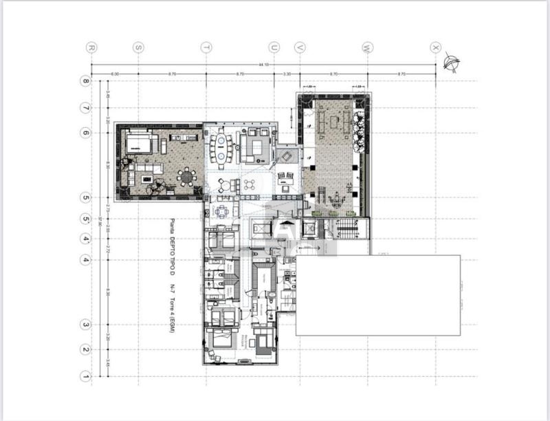 Penthouse en Renta, Bosques Residencial, San Pedro Garza Garcia, Nuevo Leon con terraza