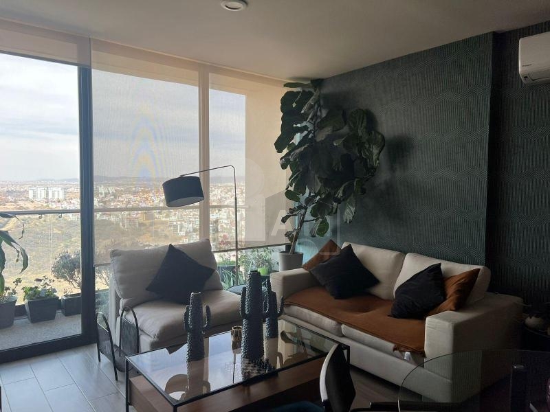 Departamento en renta Motto, Amueblado de 2 recámaras, Av Piamonte, Querétaro, Qro