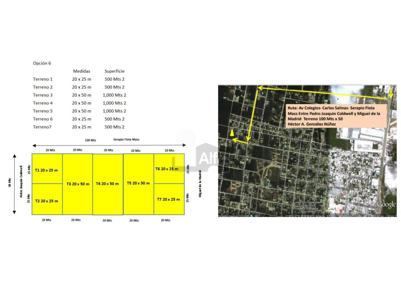Terreno en Venta en Bonfil, Cancun Quintana Roo  
