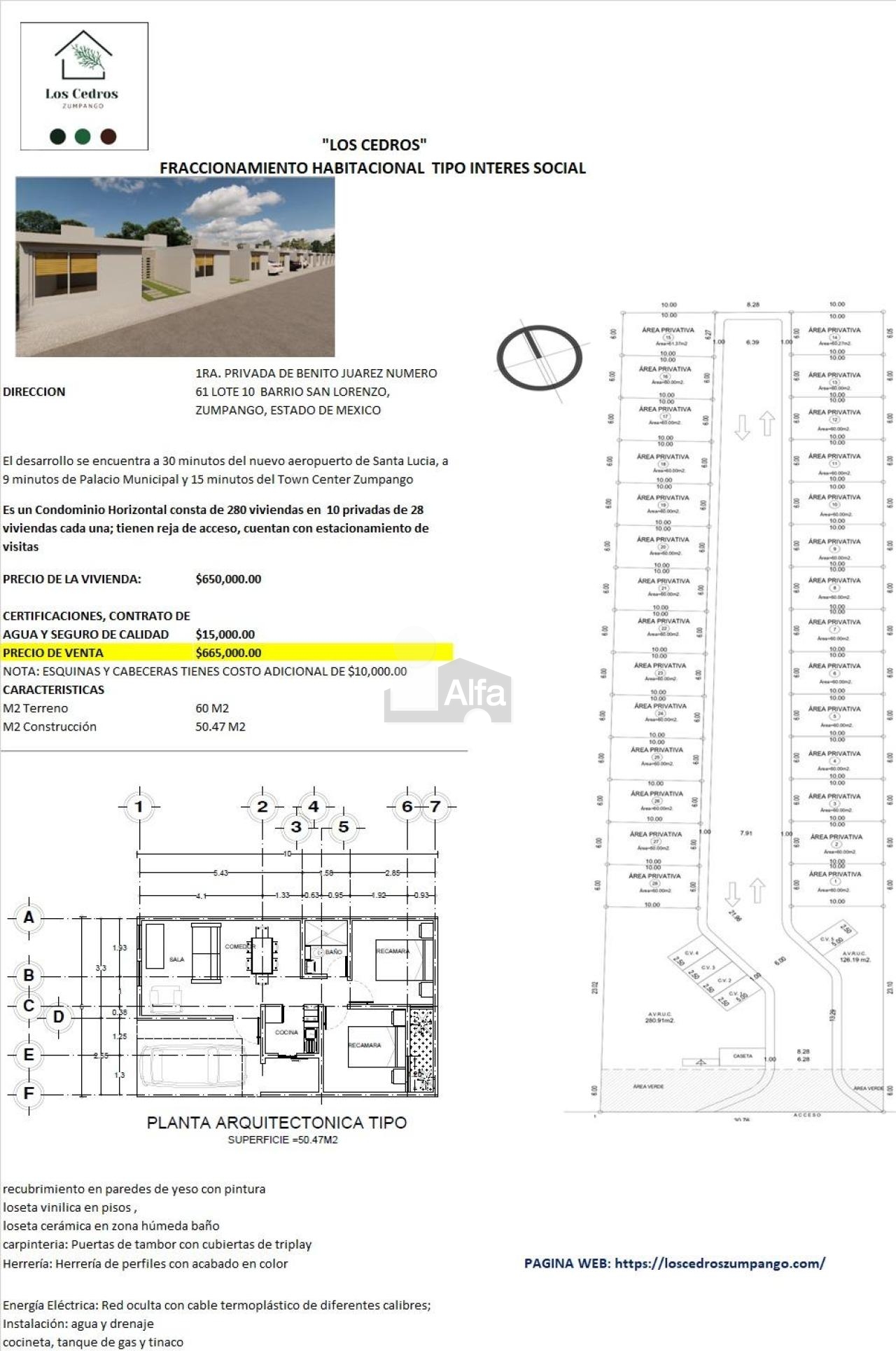 Casa en venta Fraccionamiento Cedros Zumpango Edo Mex.